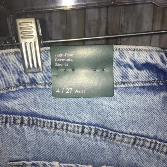 NWT Wild Fable High Rise Bermuda Shorts - Picture 6 of 6